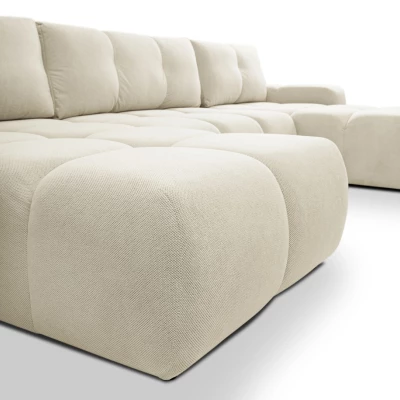 TRURO 2 U-förmiges Schlafsofa – hellbeige