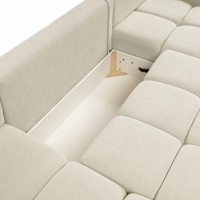 TRURO 2 U-förmiges Schlafsofa – hellbeige