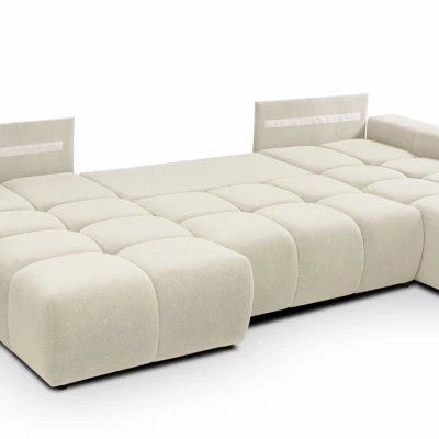 TRURO 2 U-förmiges Schlafsofa – hellbeige