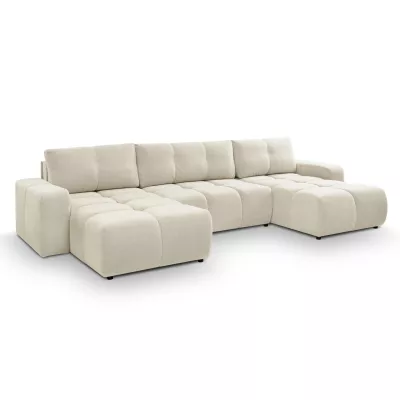 TRURO 2 U-förmiges Schlafsofa – hellbeige