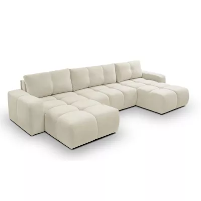 TRURO 2 U-förmiges Schlafsofa – hellbeige