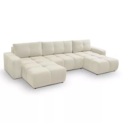 TRURO 2 U-förmiges Schlafsofa – hellbeige