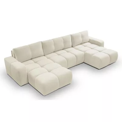 TRURO 2 U-förmiges Schlafsofa – hellbeige