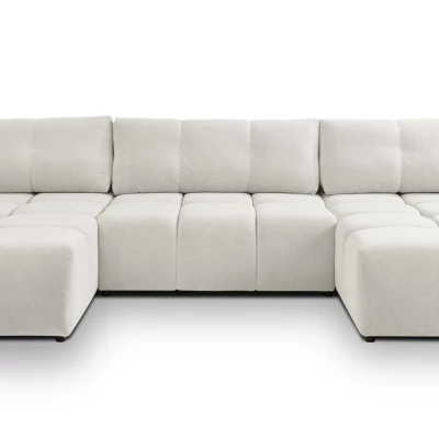 U-förmiges Schlafsofa TRURO 2 – Creme