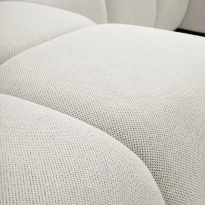 U-förmiges Schlafsofa TRURO 2 – Creme
