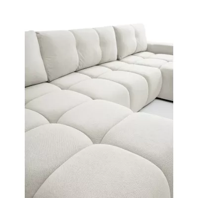 U-förmiges Schlafsofa TRURO 2 – Creme
