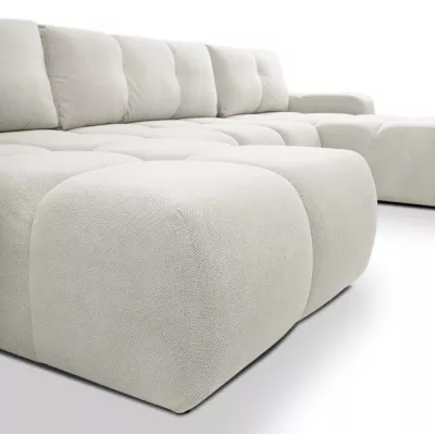 U-förmiges Schlafsofa TRURO 2 – Creme