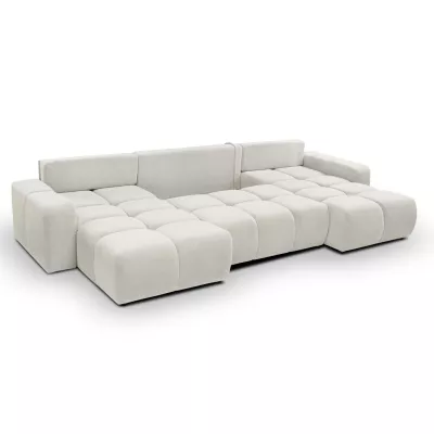 U-förmiges Schlafsofa TRURO 2 – Creme