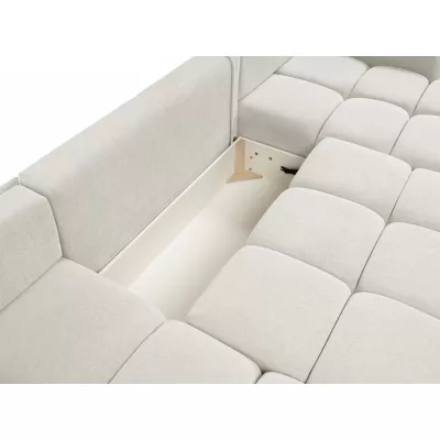 U-förmiges Schlafsofa TRURO 2 – Creme