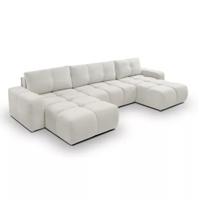 U-förmiges Schlafsofa TRURO 2 – Creme