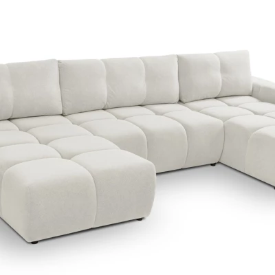 U-förmiges Schlafsofa TRURO 2 – Creme