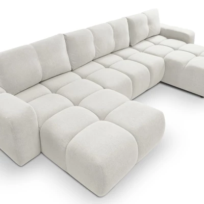 U-förmiges Schlafsofa TRURO 2 – Creme