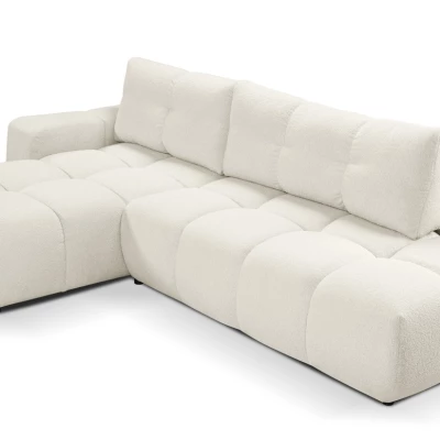 Schlafsofa mit Stauraum TRURO 1 - creme 2, linke Ecke