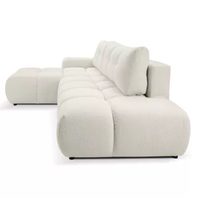 Schlafsofa mit Stauraum TRURO 1 - creme 2, linke Ecke
