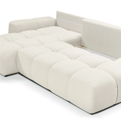Schlafsofa mit Stauraum TRURO 1 - creme 2, linke Ecke