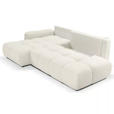 Schlafsofa mit Stauraum TRURO 1 - creme 2, linke Ecke