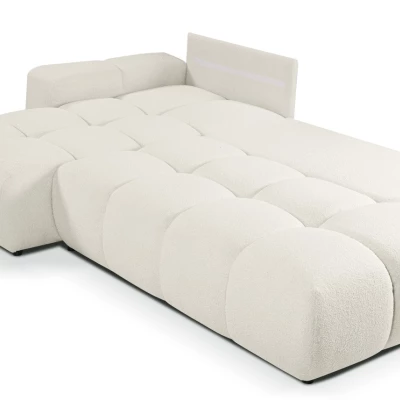 Schlafsofa mit Stauraum TRURO 1 - creme 2, linke Ecke