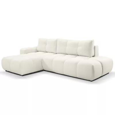 Schlafsofa mit Stauraum TRURO 1 - creme 2, linke Ecke
