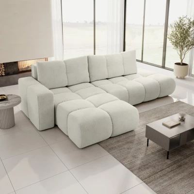 Schlafsofa mit Stauraum TRURO 1 - hellbeige 2, linke Ecke