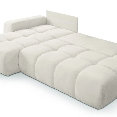 Schlafsofa mit Stauraum TRURO 1 - hellbeige 2, linke Ecke