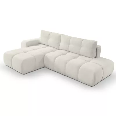 Schlafsofa mit Stauraum TRURO 1 - hellbeige 2, linke Ecke