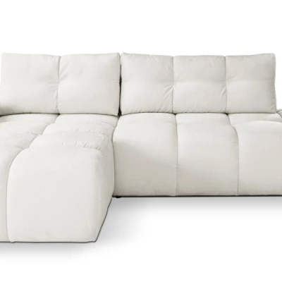 Schlafsofa mit Stauraum TRURO 1 - creme 1, linke Ecke