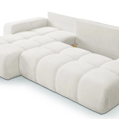 Schlafsofa mit Stauraum TRURO 1 - creme 1, linke Ecke