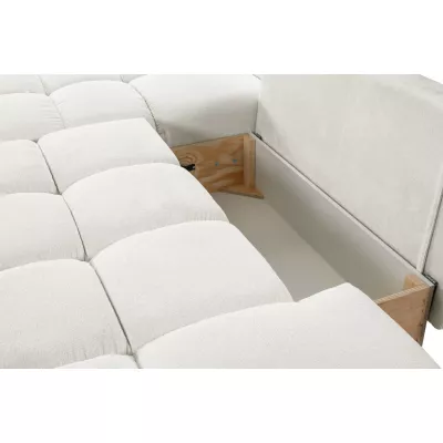 Schlafsofa mit Stauraum TRURO 1 - creme 1, linke Ecke