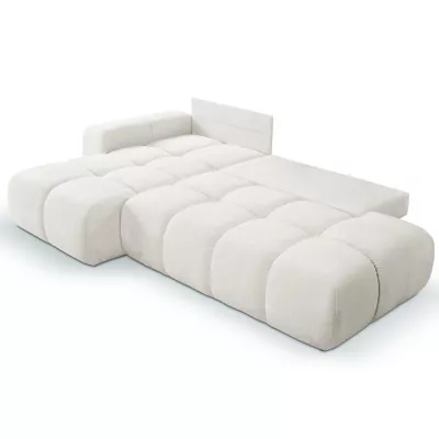 Schlafsofa mit Stauraum TRURO 1 - creme 1, linke Ecke