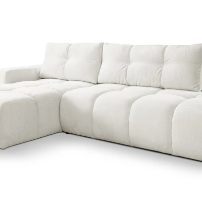 Schlafsofa mit Stauraum TRURO 1 - creme 1, linke Ecke