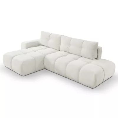 Schlafsofa mit Stauraum TRURO 1 - creme 1, linke Ecke