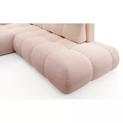 Schlafsofa mit Stauraum TRURO 1 – Aprikose, linke Ecke