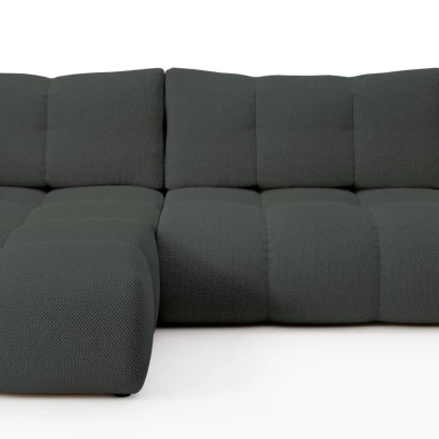 Schlafsofa mit Stauraum TRURO 1 – Graphit, linke Ecke