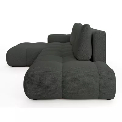 Schlafsofa mit Stauraum TRURO 1 – Graphit, linke Ecke