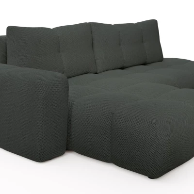 Schlafsofa mit Stauraum TRURO 1 – Graphit, linke Ecke