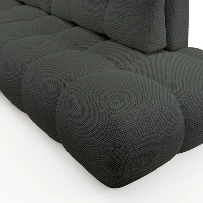 Schlafsofa mit Stauraum TRURO 1 – Graphit, linke Ecke