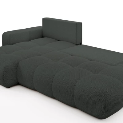Schlafsofa mit Stauraum TRURO 1 – Graphit, linke Ecke