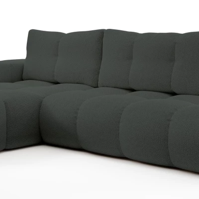 Schlafsofa mit Stauraum TRURO 1 – Graphit, linke Ecke