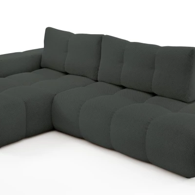 Schlafsofa mit Stauraum TRURO 1 – Graphit, linke Ecke