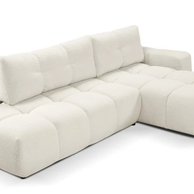 Schlafsofa mit Stauraum TRURO 1 - creme 2, rechte Ecke