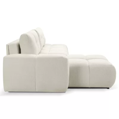 Schlafsofa mit Stauraum TRURO 1 - creme 2, rechte Ecke