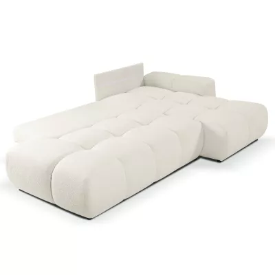 Schlafsofa mit Stauraum TRURO 1 - creme 2, rechte Ecke