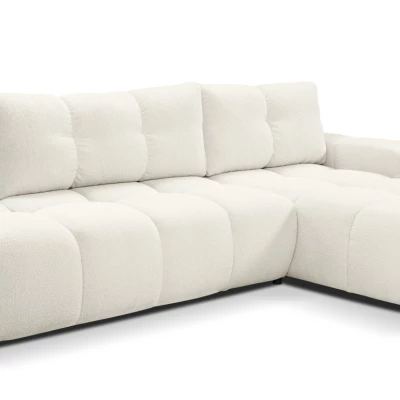 Schlafsofa mit Stauraum TRURO 1 - creme 2, rechte Ecke