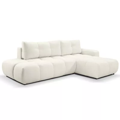 Schlafsofa mit Stauraum TRURO 1 - creme 2, rechte Ecke