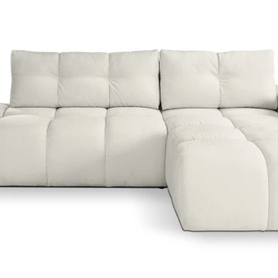 Schlafsofa mit Stauraum TRURO 1 - hellbeige 2, rechte Ecke