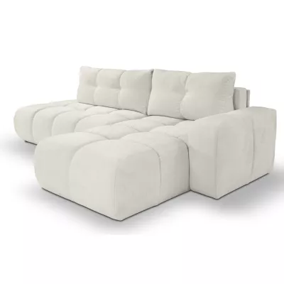 Schlafsofa mit Stauraum TRURO 1 - hellbeige 2, rechte Ecke