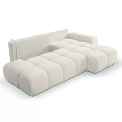 Schlafsofa mit Stauraum TRURO 1 - hellbeige 2, rechte Ecke