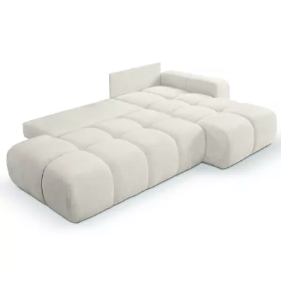 Schlafsofa mit Stauraum TRURO 1 - hellbeige 2, rechte Ecke