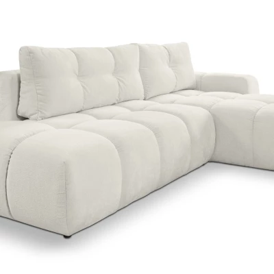 Schlafsofa mit Stauraum TRURO 1 - hellbeige 2, rechte Ecke