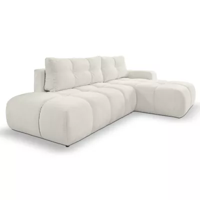 Schlafsofa mit Stauraum TRURO 1 - hellbeige 2, rechte Ecke